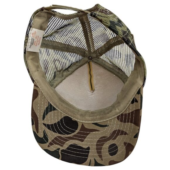 Vintage Aim For Profits Mesh Camo Hat Cap Trucker Adjustable *READ - Picture 7 of 11